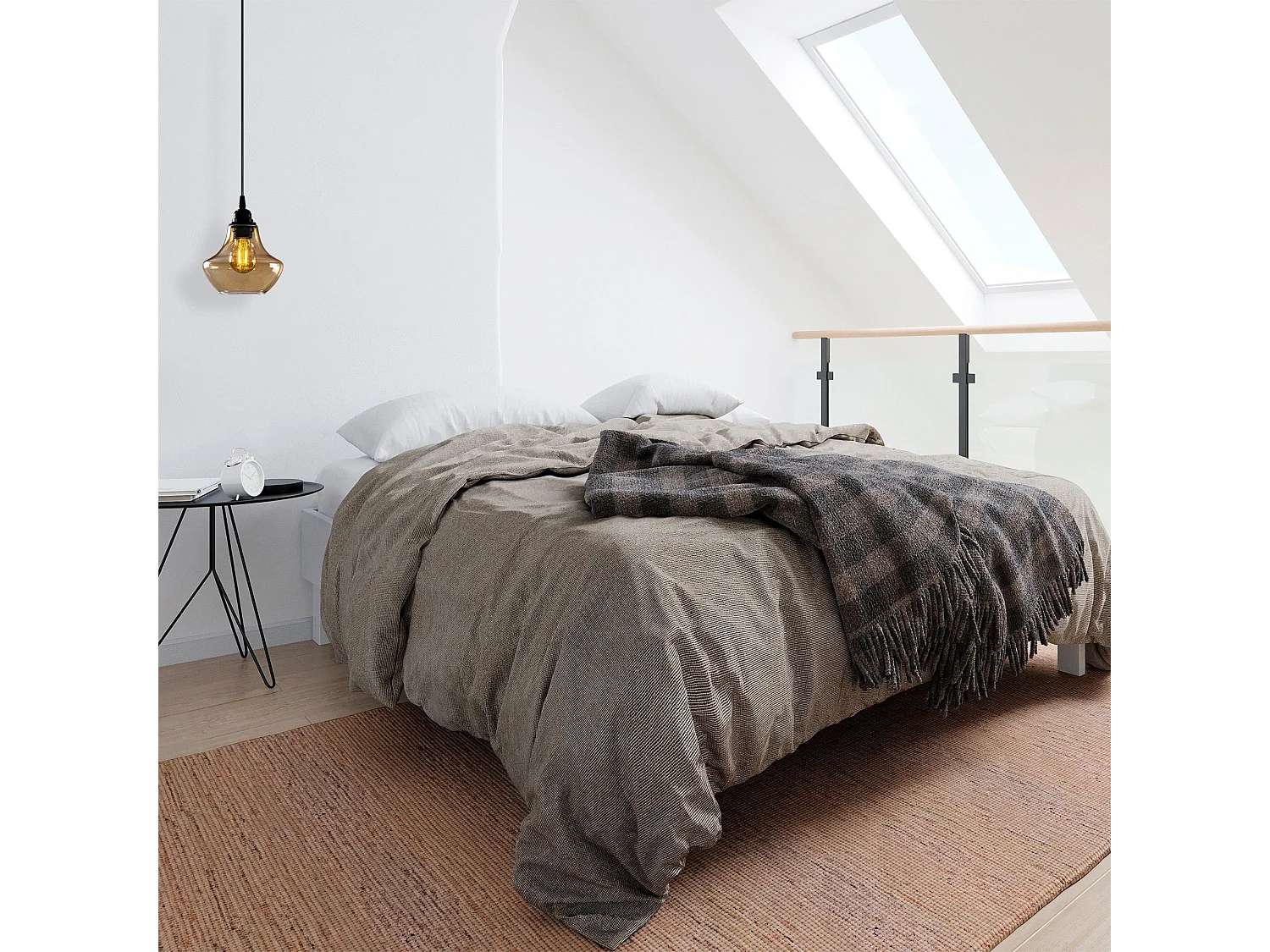 Candeeiro Elegante Dourado e Preto - Design Nostálgico e Minimalista