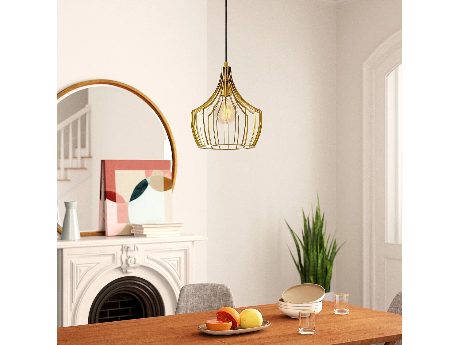 Candeeiro Mezopotamya N-1279 Elegância e Glamour para Seu Espaço