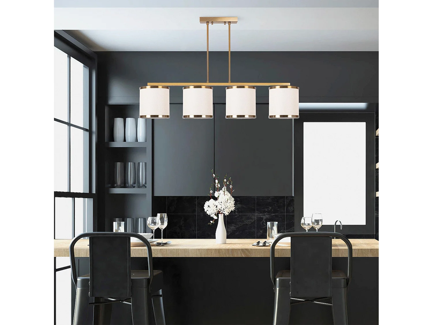 Candeeiro Elegante Way - 11645 para Iluminação Sofisticada