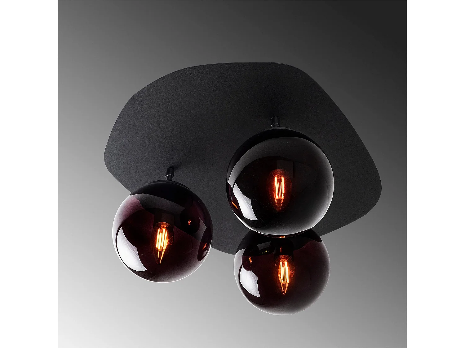 Candeeiro Preto Elegante - 11720 para Ambientes Sofisticados