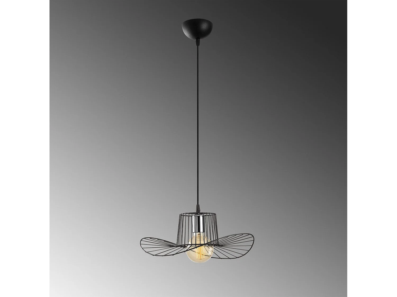 Candeeiro Moderno Preto - Design Elegante e Sofisticado para o Seu Espaço