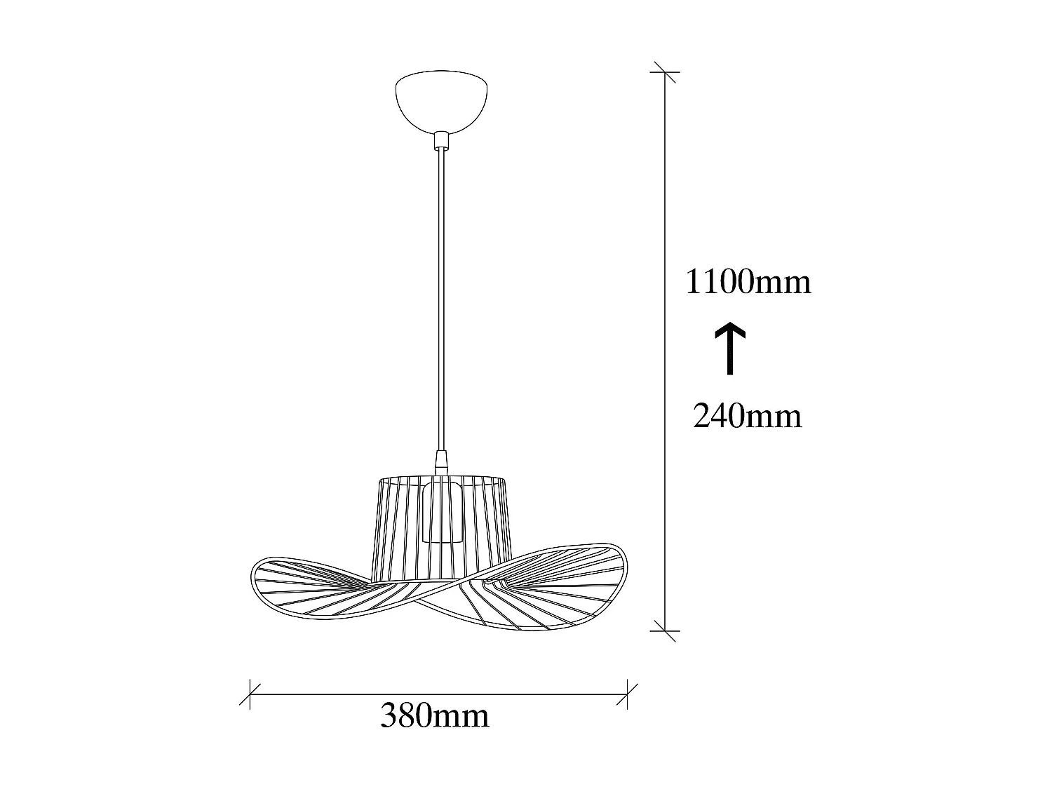 Candeeiro Moderno Preto - Design Elegante e Sofisticado para o Seu Espaço
