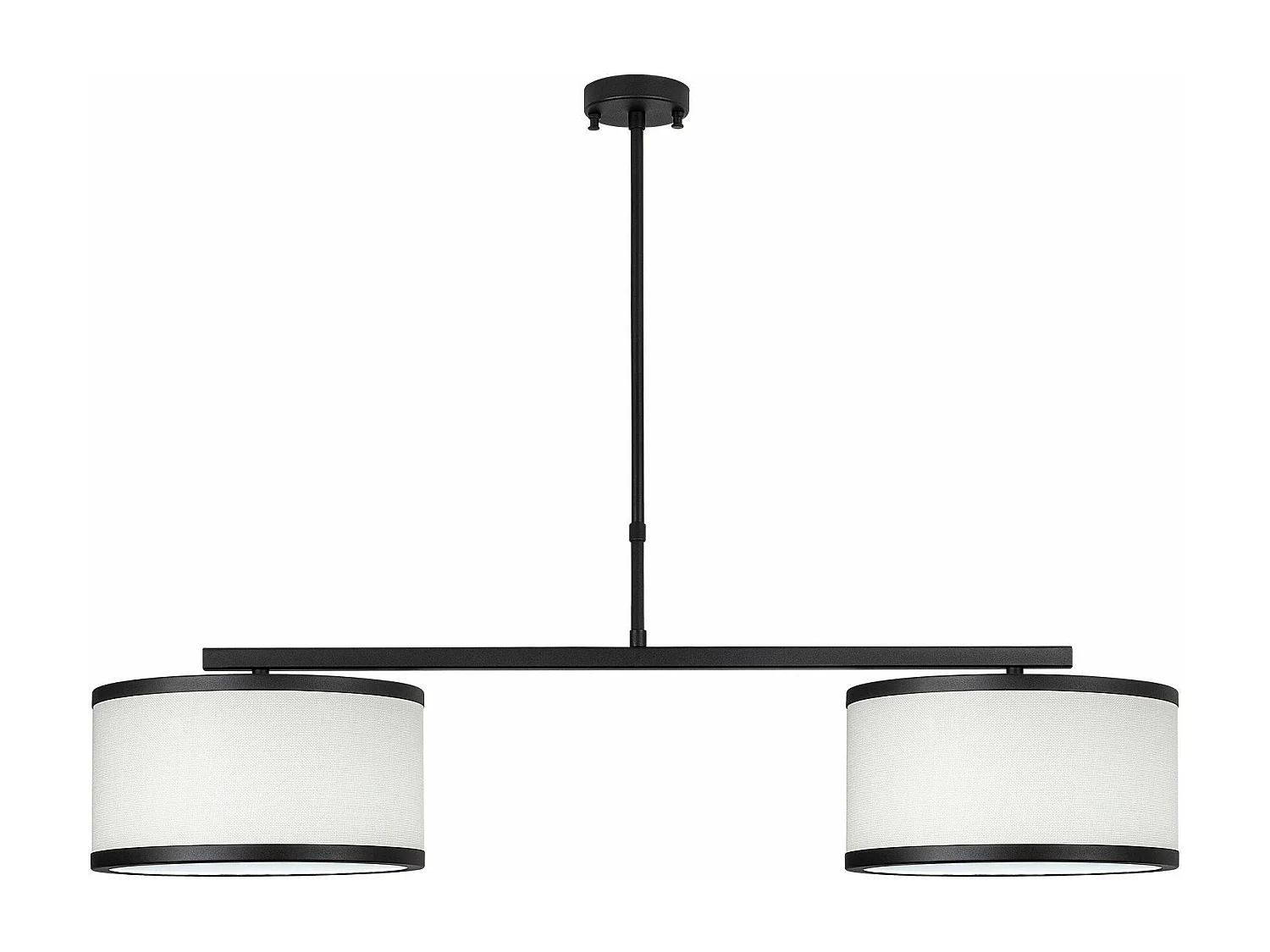 Candeeiro Preto e Branco Elegante - Design Escandinavo