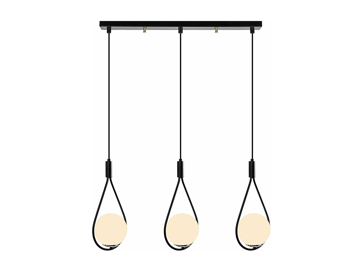 Candeeiro Preto Elegante Mudoni MR-939 para Decoração Moderna