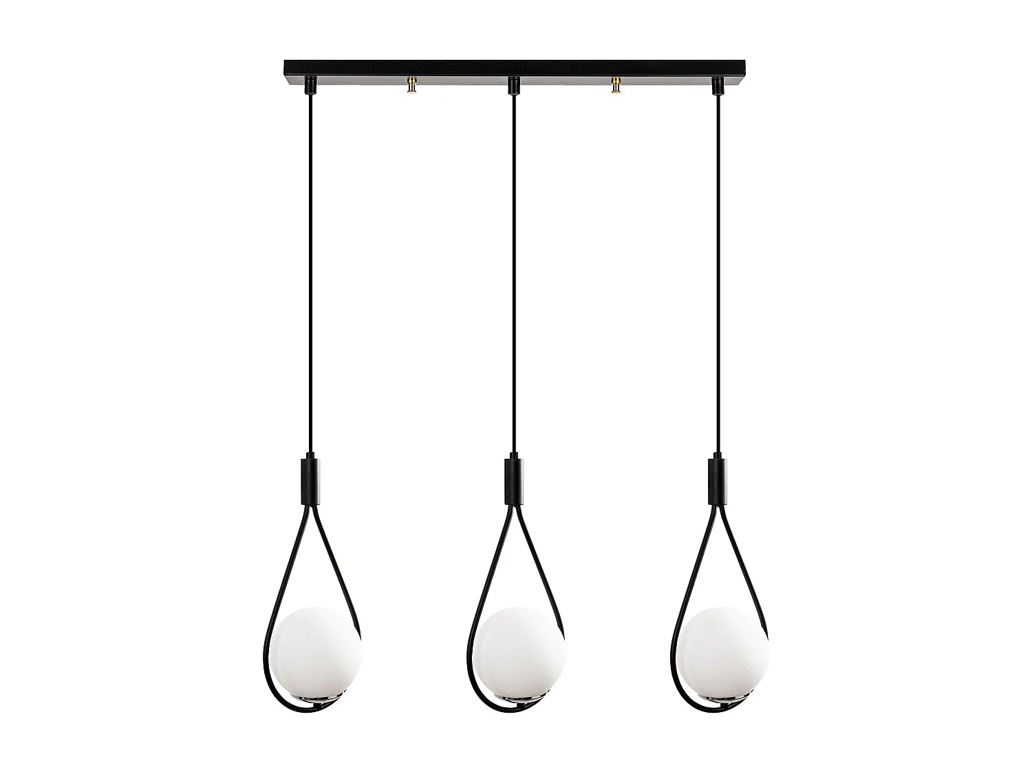 Candeeiro Preto Elegante Mudoni MR-939 para Decoração Moderna