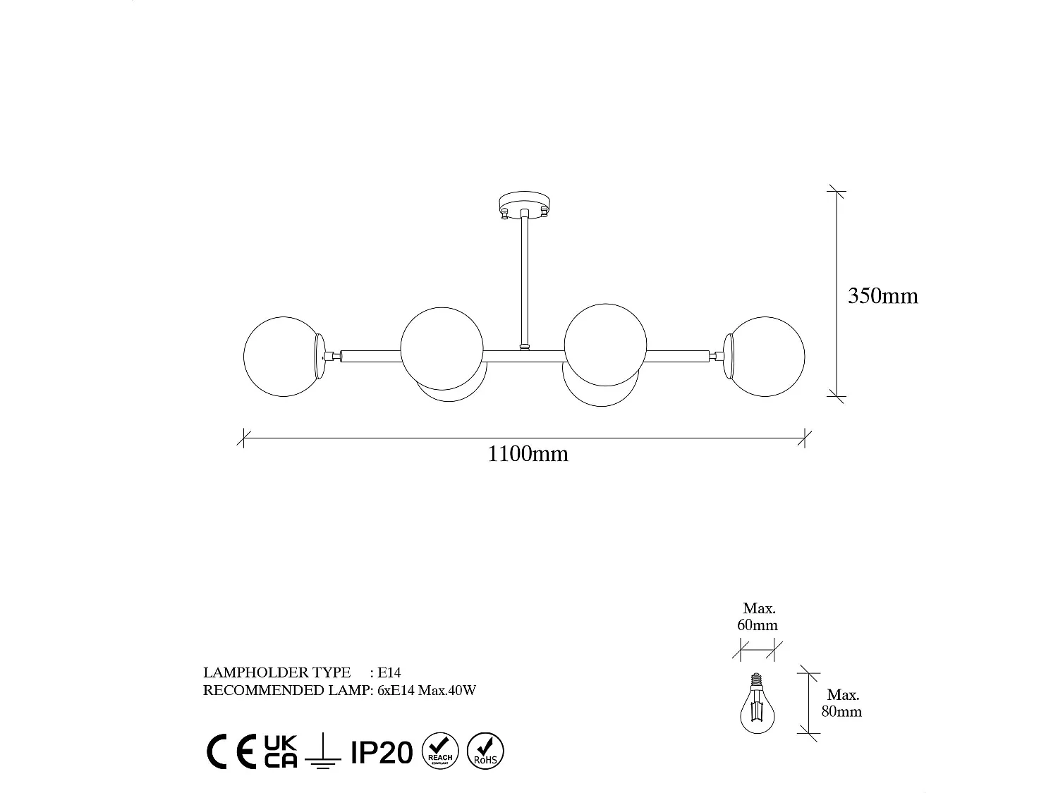 Candeeiro Fazli - 10501: Elegância e Sofisticação para o Seu Espaço