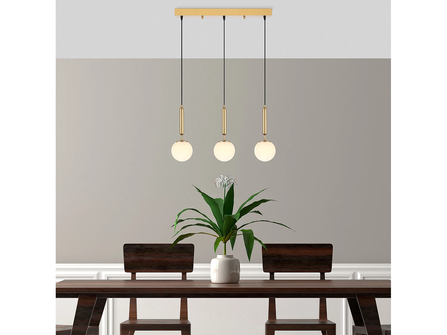 Candeeiro Dourado Brilhante King - Elegância e Sofisticação para o Seu Espaço