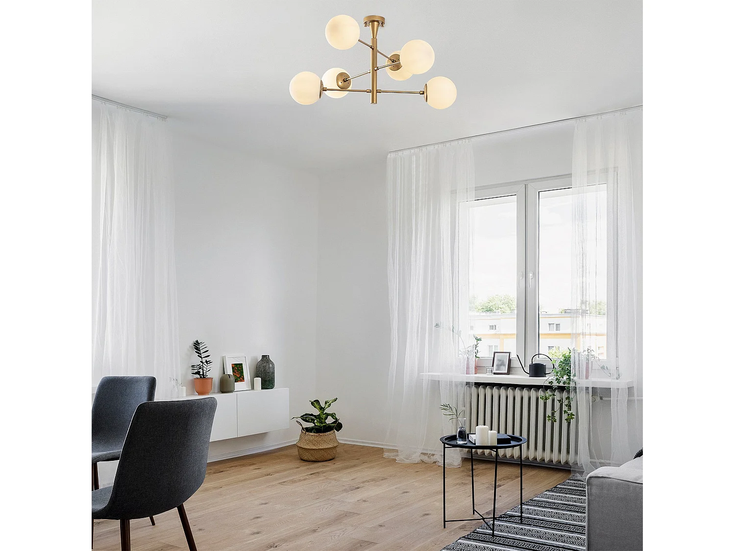 Candeeiro Glamouroso Arge 10173 - Sofisticação e Elegância para o Seu Espaço