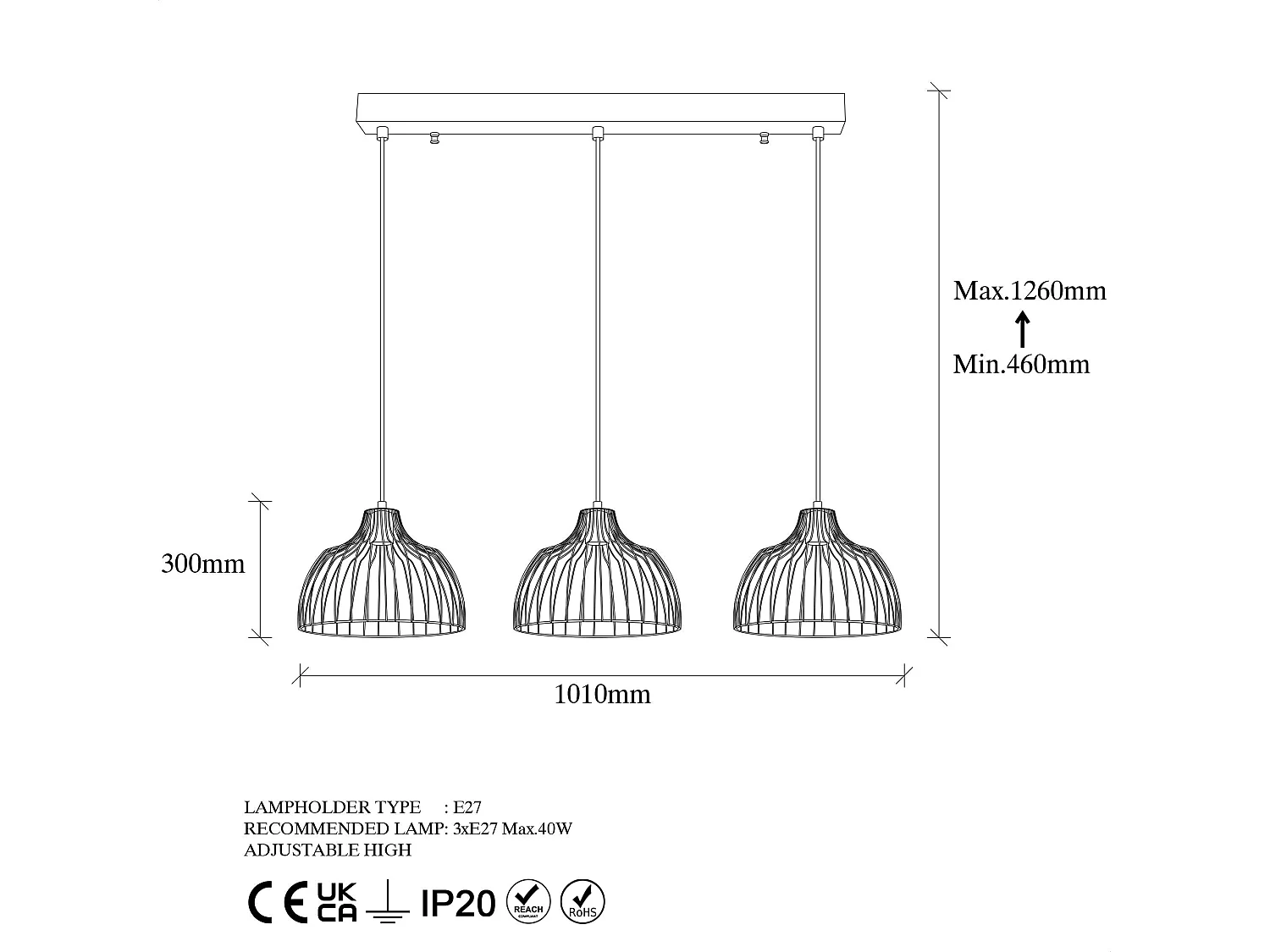 Candeeiro de Metal Kozan - Elegância e Estilo para o Seu Espaço