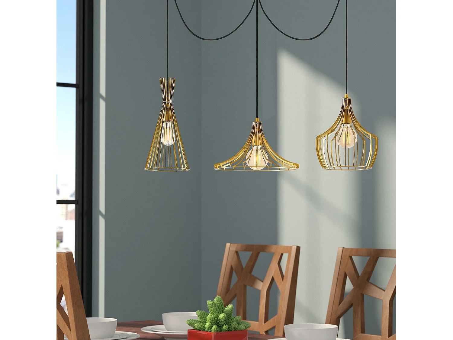 Candeeiro Mezopotâmia N-1293 - Design Moderno e Elegante