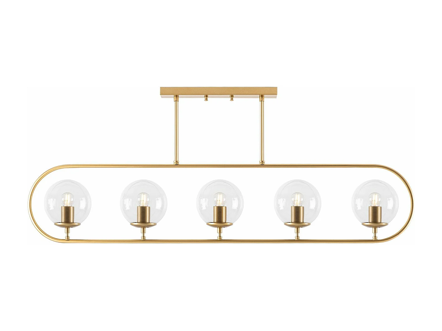 Candeeiro Elegante de Metal com Tampa de Vidro - Modelo Jewel 10626