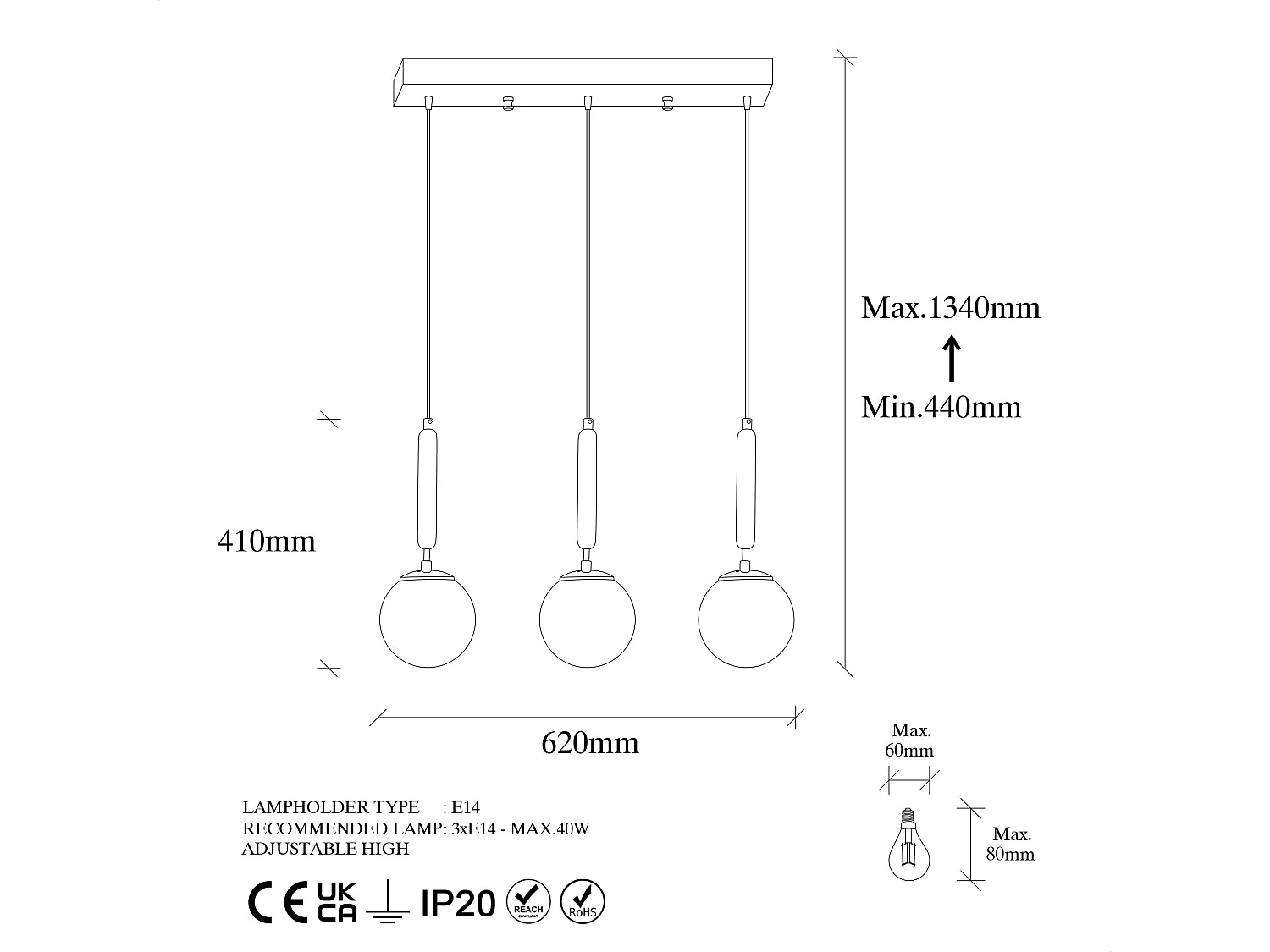 Candeeiro Elegante King - Design Moderno e Sofisticado
