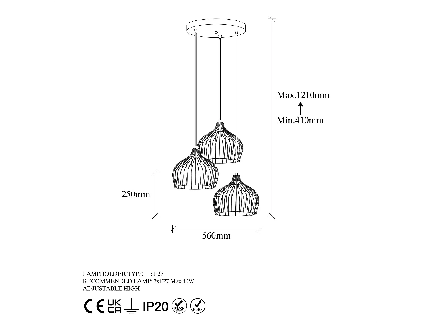 Lustre Elegante Bek - 11375: Transforme Seu Espaço com Sofisticação