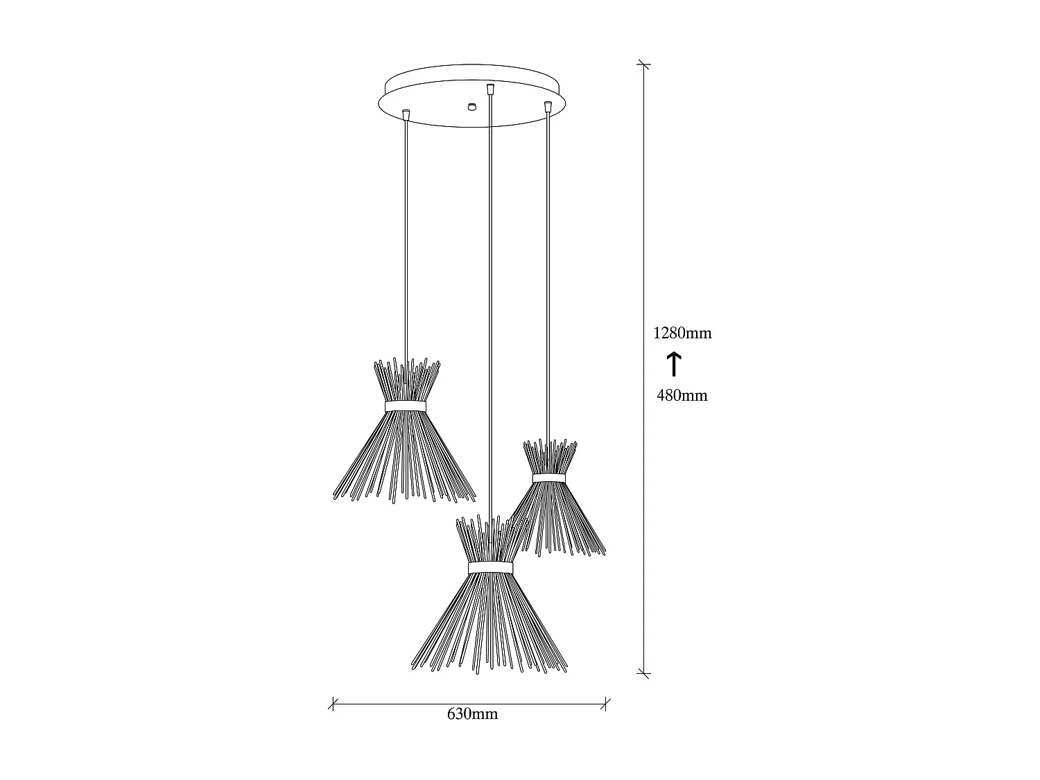 Candeeiro Moderno Kirpi 3086 - Elegância e Estilo para o Seu Espaço