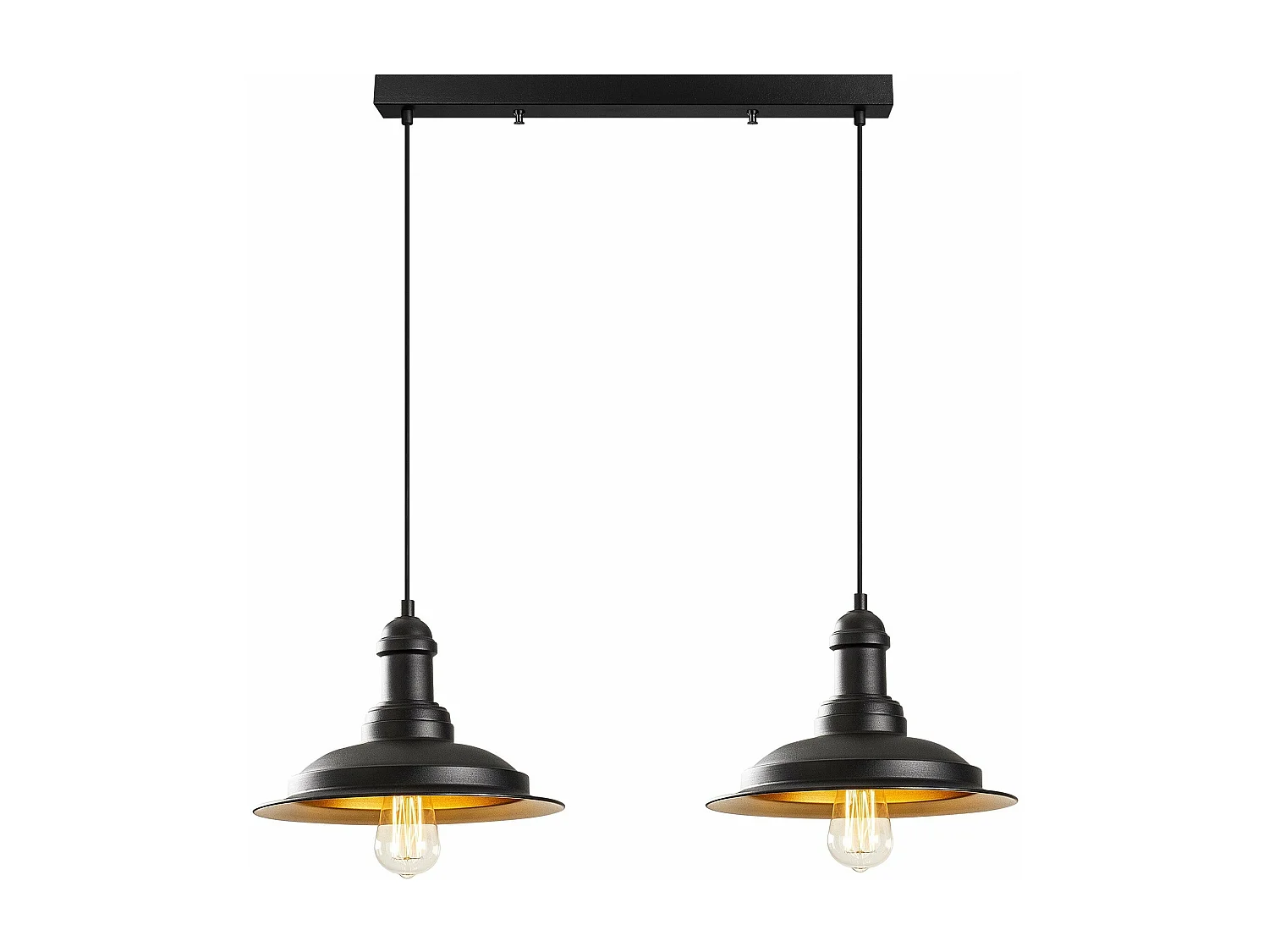 Candeeiro Elegante de Ferro - Design Moderno e Industrial