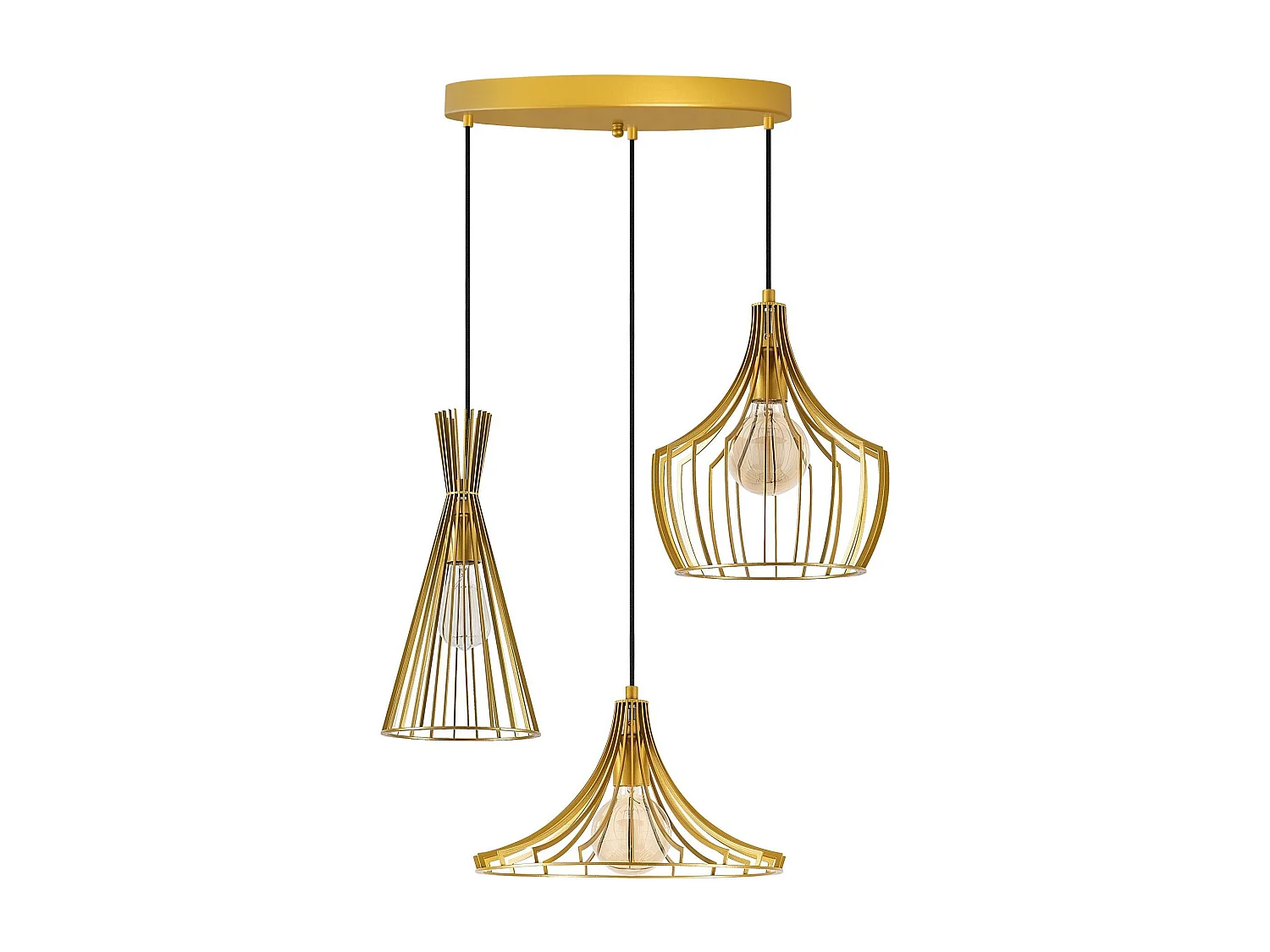 Candeeiro Luxuoso Mezopotâmia N-1299 - Elegância e Glamour para o Seu Espaço