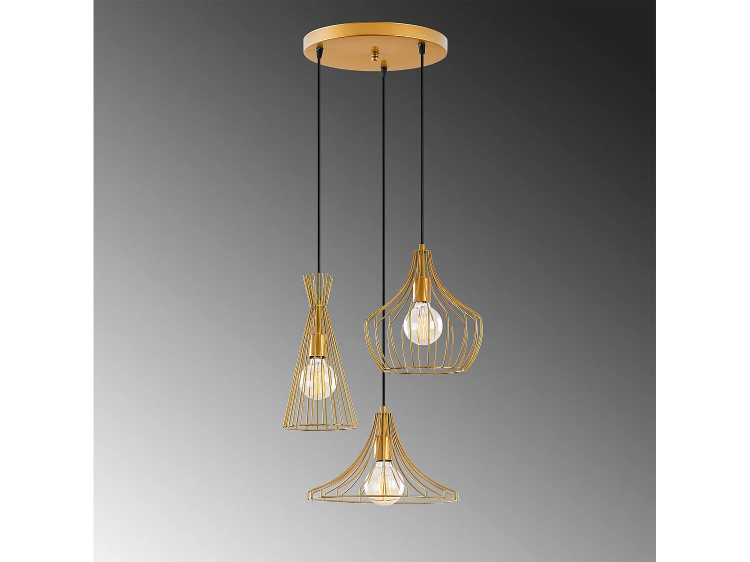 Candeeiro Luxuoso Mezopotâmia N-1299 - Elegância e Glamour para o Seu Espaço