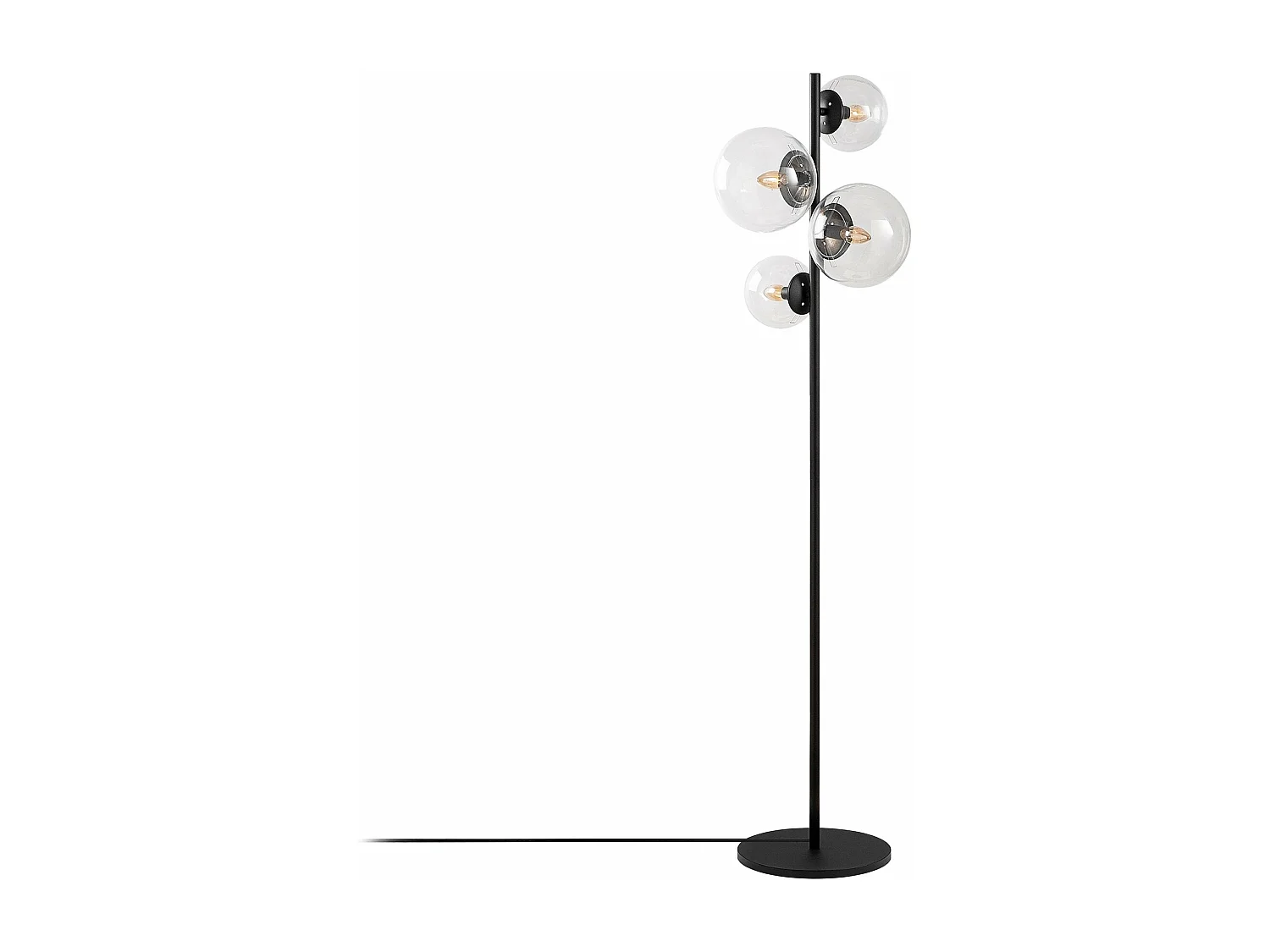 Candeeiro de Pé Moderno e Industrial Fazli - 10522 para Decoração Elegante