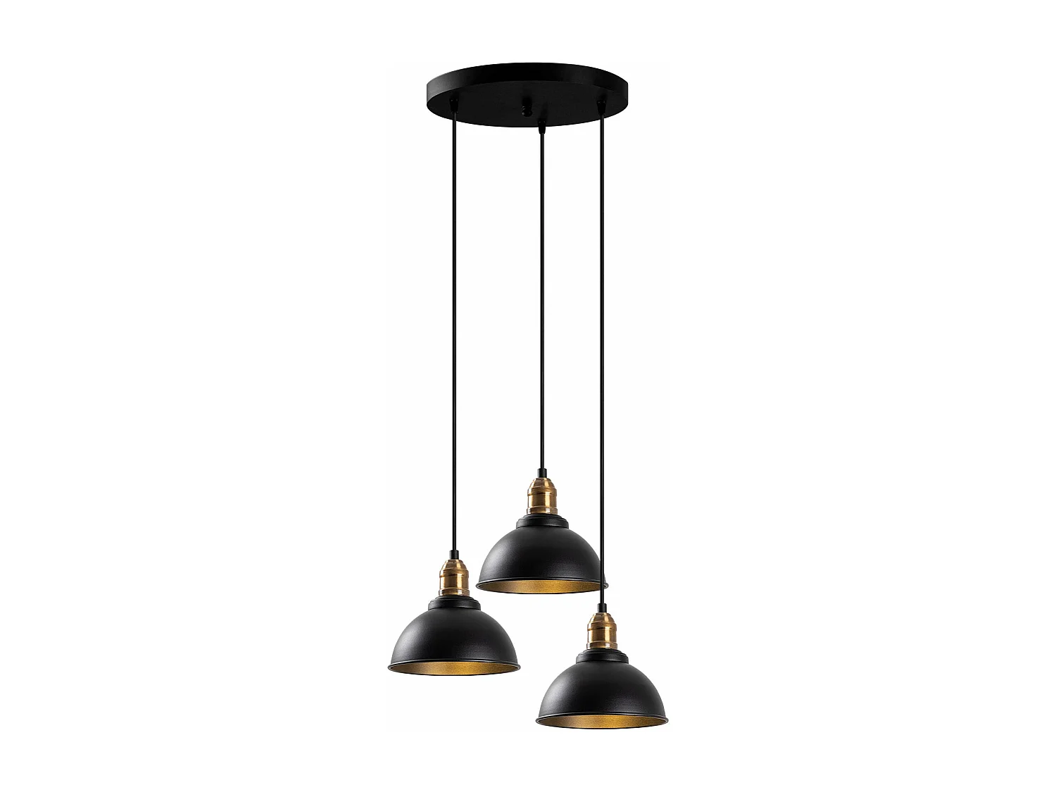 Candeeiro Preto Varzan - Elegância e Sofisticação para o Seu Espaço