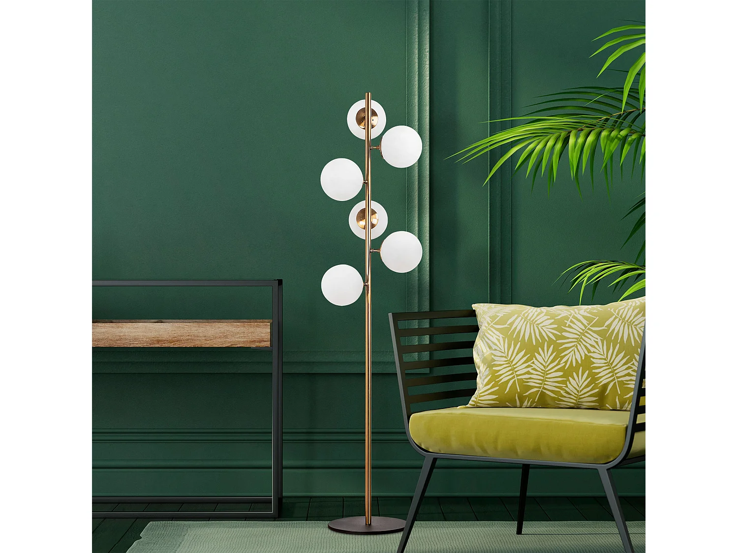 Candeeiro de Pé Fazli 10510 - Elegância e Sofisticação para o Seu Espaço