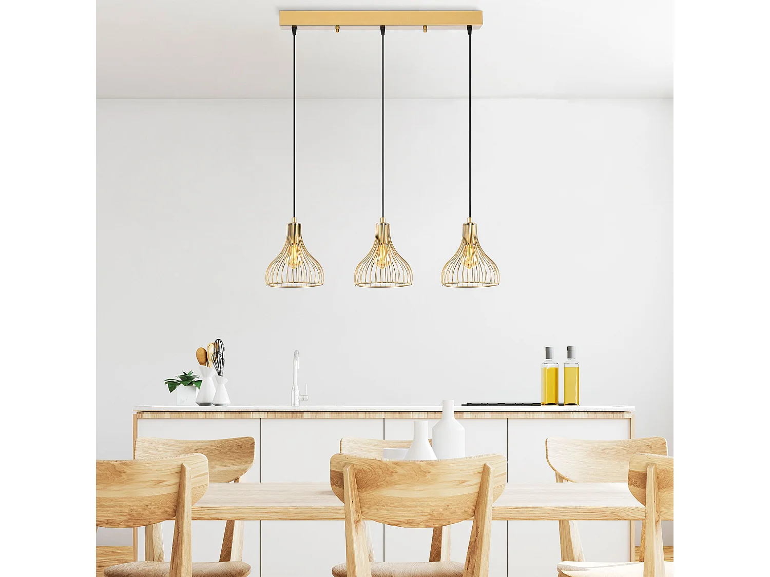 Candeeiro Telyildo - Sofisticação e Elegância para o Seu Espaço