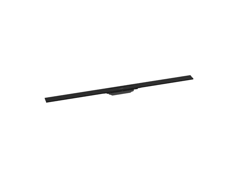 Caniveau de douche découpable 120 cm HANSGROHE RainDrain Flex montage libre noir mat