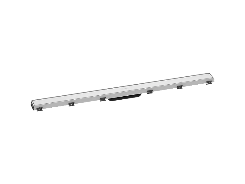 Caniveau de douche 100 cm HANSGROHE RainDrain Match blanc mat