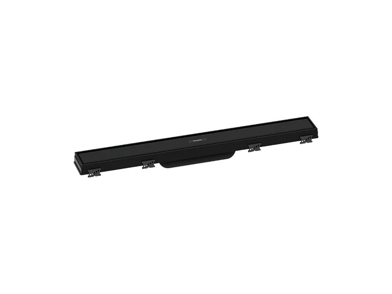 Caniveau de douche 60 cm HANSGROHE RainDrain Match noir mat