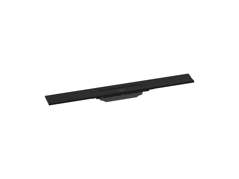 Caniveau de douche découpable 70 cm HANSGROHE RainDrain Flex montage mural noir mat