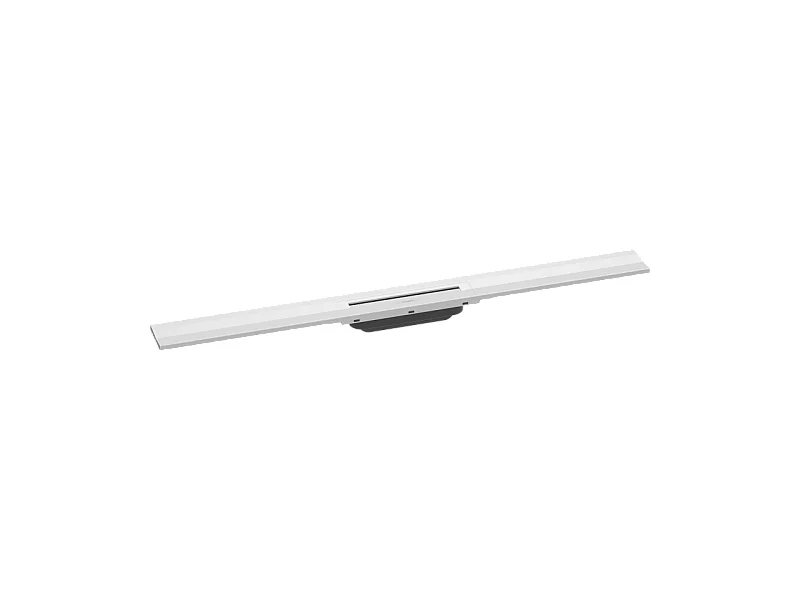 Caniveau de douche découpable 90 cm HANSGROHE RainDrain Flex montage mural blanc mat