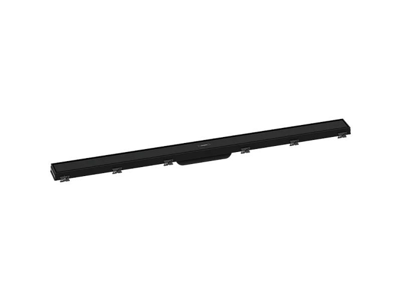 Caniveau de douche 100 cm HANSGROHE RainDrain Match noir mat
