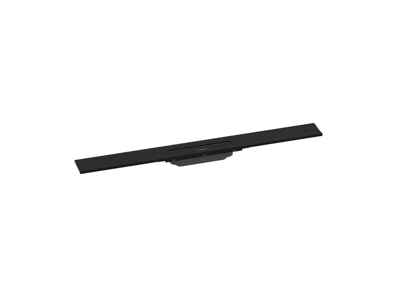 Caniveau de douche découpable 80 cm HANSGROHE RainDrain Flex montage mural noir mat