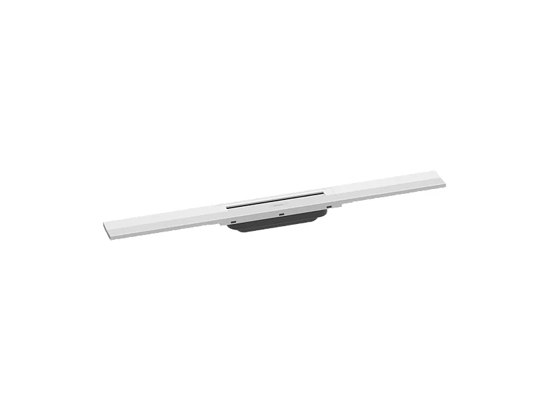 Caniveau de douche découpable 70 cm HANSGROHE RainDrain Flex montage libre blanc mat