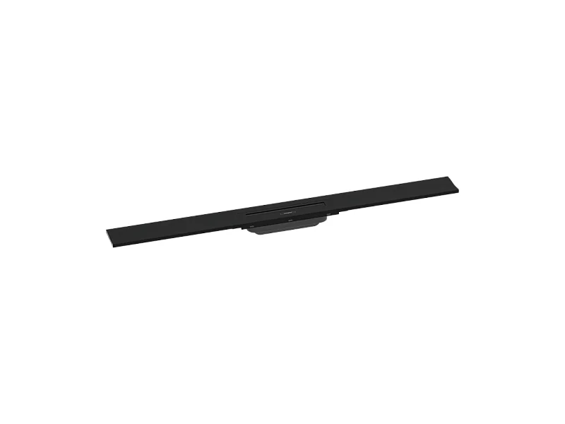 Caniveau de douche découpable 90 cm HANSGROHE RainDrain Flex montage mural noir mat