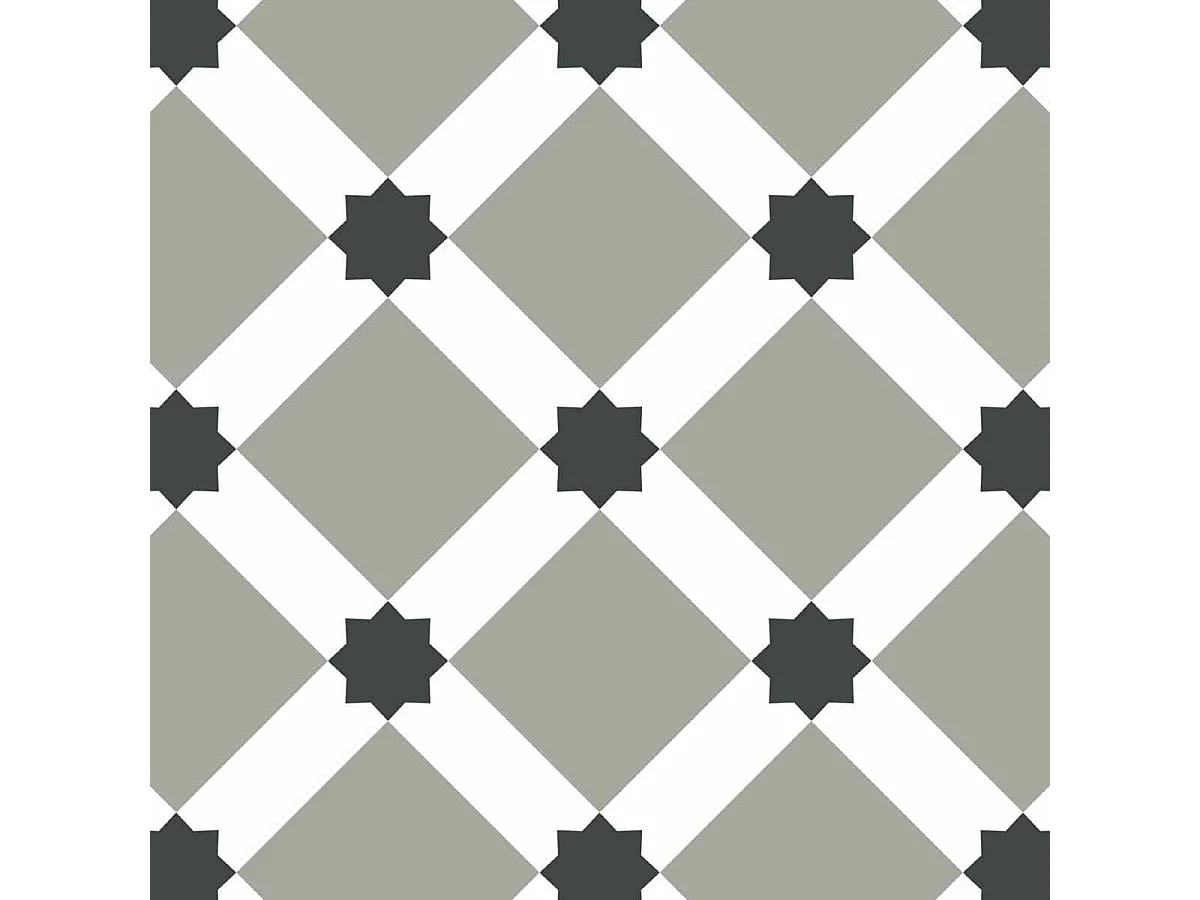 Fliesenaufkleber 15 x 15 cm Sternenfliesen