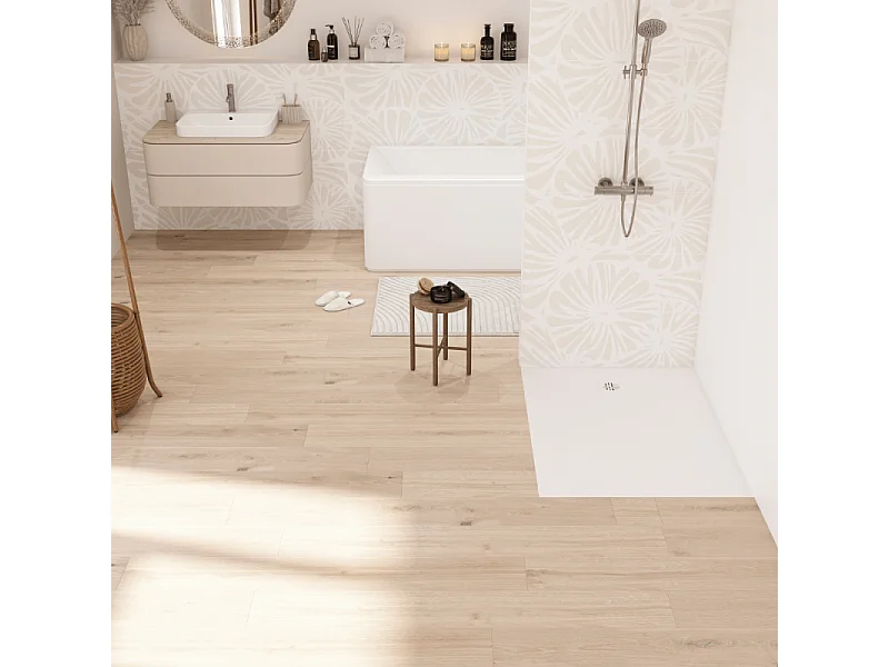 Receveur KINEDO Kinesurf Nova 120X100 blanc mat