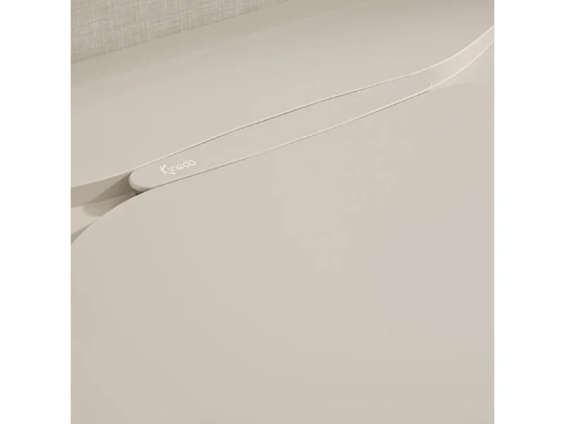 Receveur de douche KINEDO Kinediva extra-plat 120x80 Beige