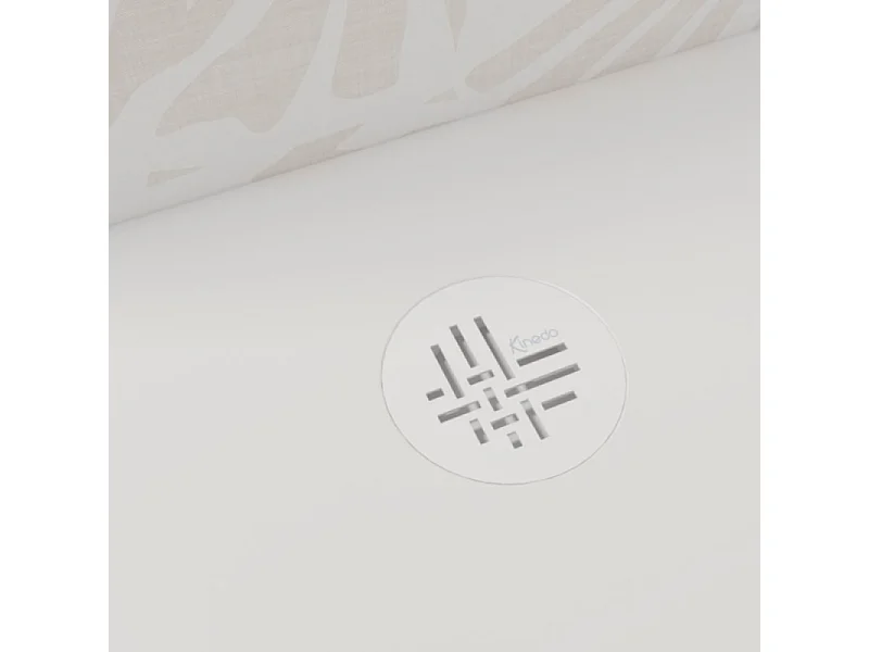 Receveur KINEDO Kinesurf Nova 100X100 blanc mat