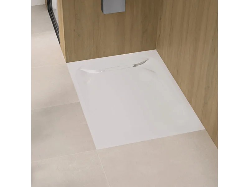 Receveur de douche KINEDO Kinediva extra-plat 140X80 Blanc