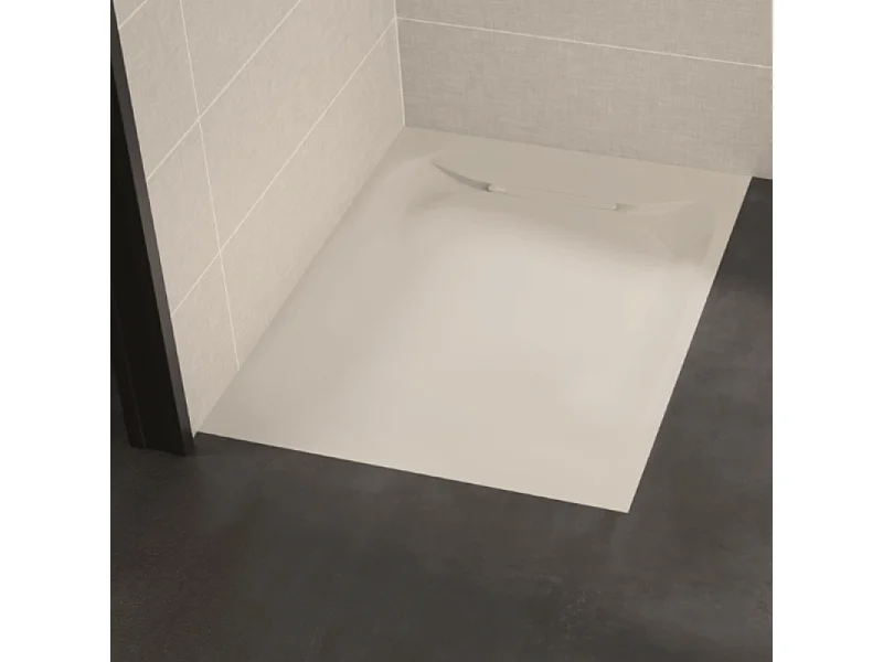 Receveur de douche KINEDO Kinediva extra-plat 140X100 Beige