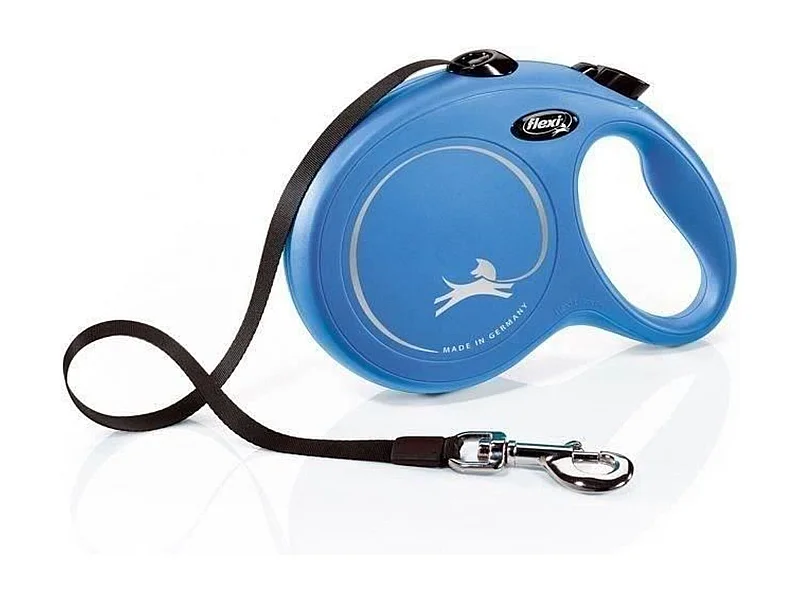 Laisse L Tape 8 m blue