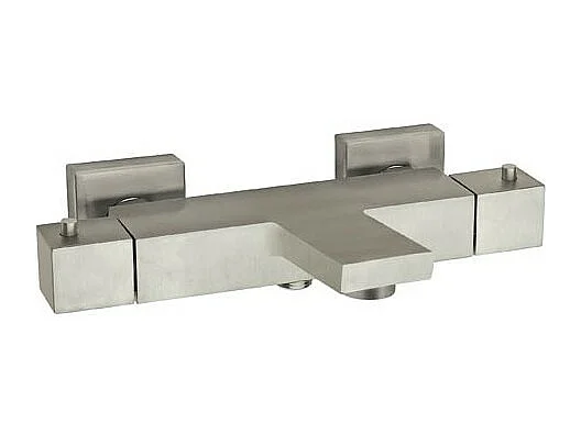 Paini Mitigeur bain douche thermostatique mural Dax grey acier