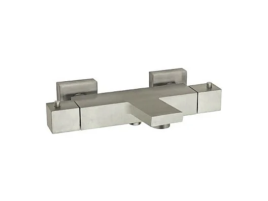 Paini Mitigeur bain douche thermostatique mural Dax grey acier