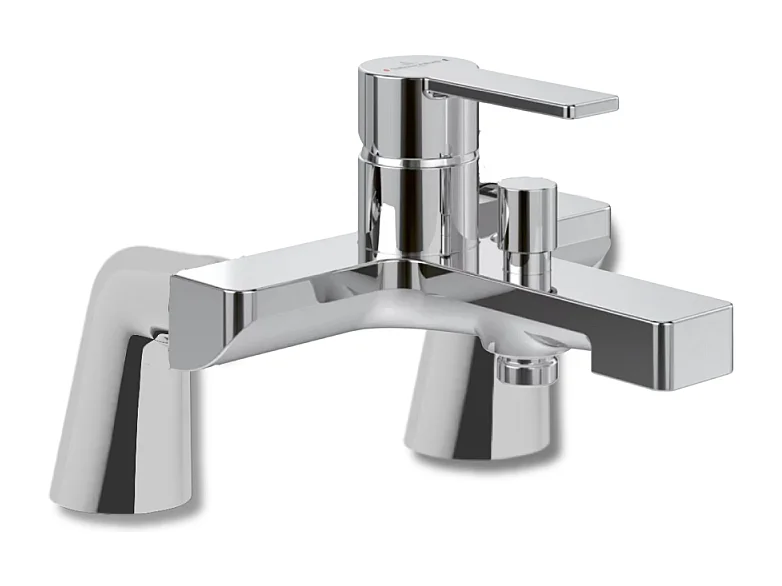 Mitigeur baignoire mécanique VILLEROY ET BOCH Architectura avec colonnettes