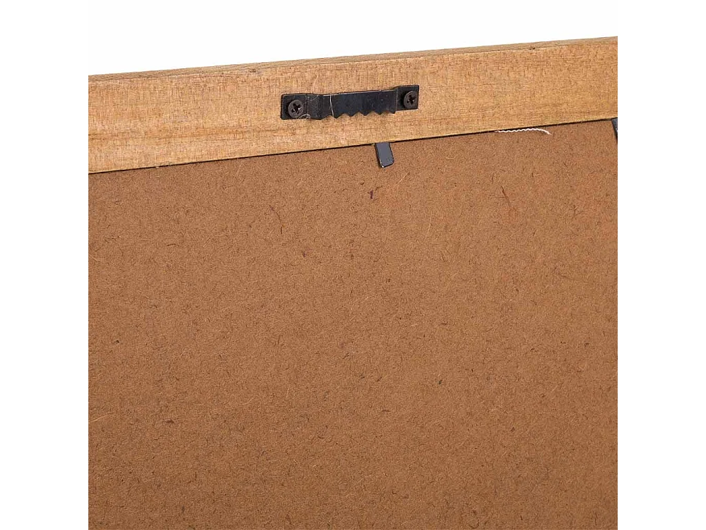 Gemälde aus Holz und bedrucktem Stoff 33x43x1,8 cm