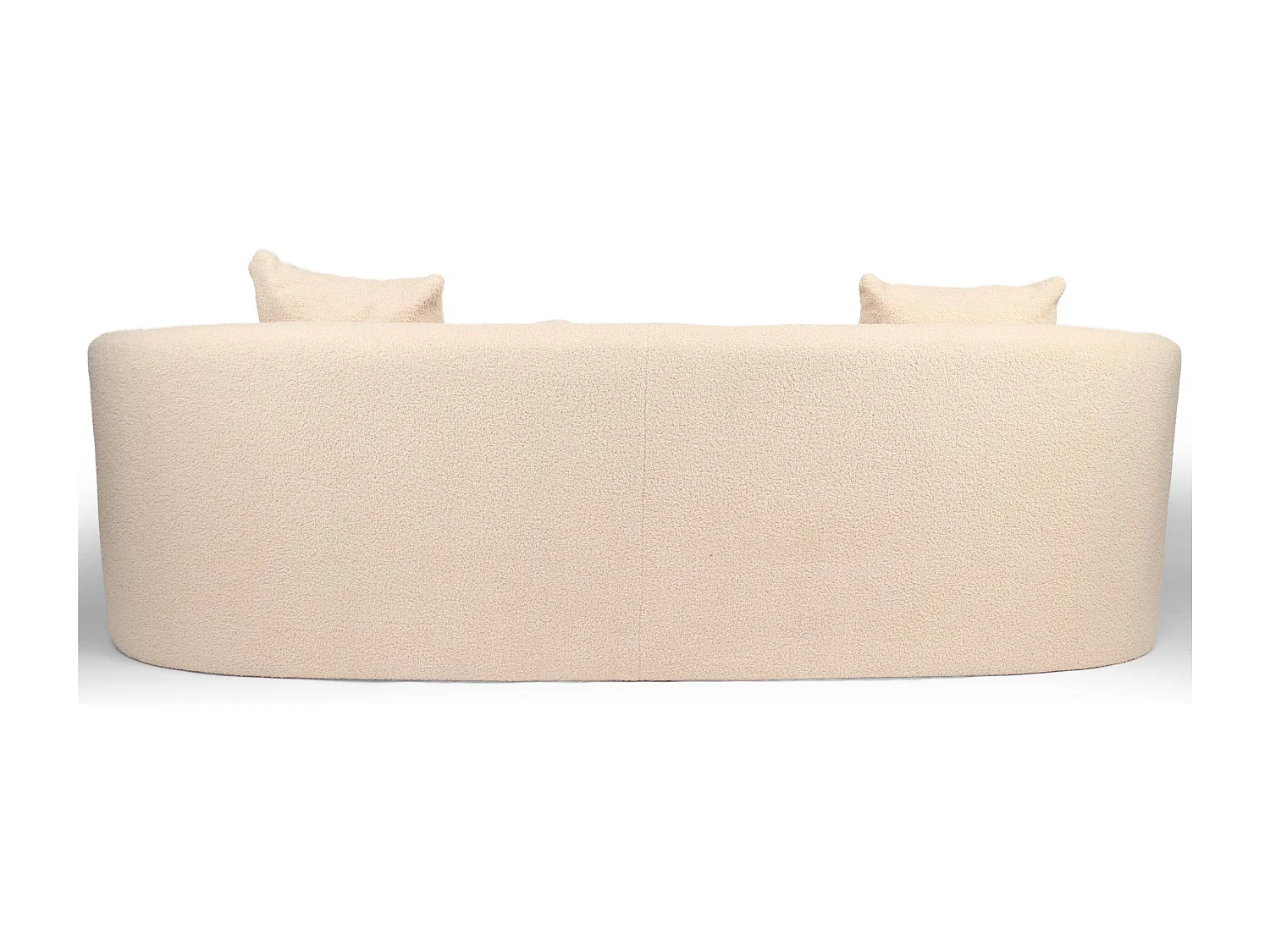 Elegantes 4-Sitzer-Sofa Design Alex XL Bouclé-Stoff Beige