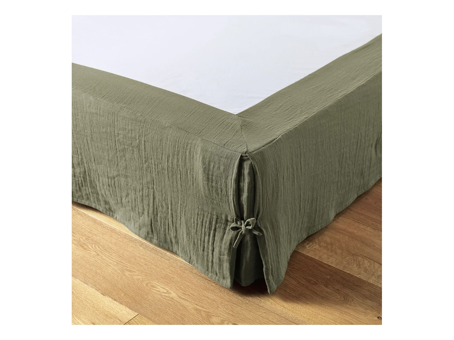Cache-sommier 180 x 200 cm GAÏA Romarin