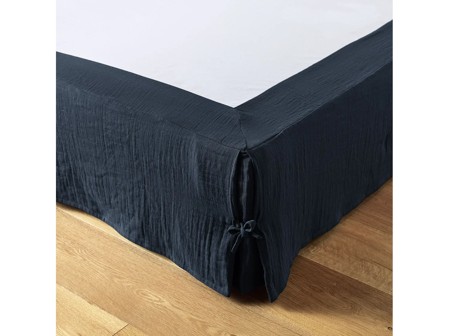 Cache-sommier 180 x 200 cm GAÏA Minuit