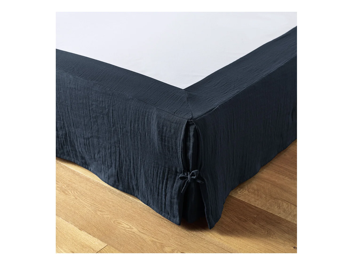 Cache-sommier 180 x 200 cm GAÏA Minuit