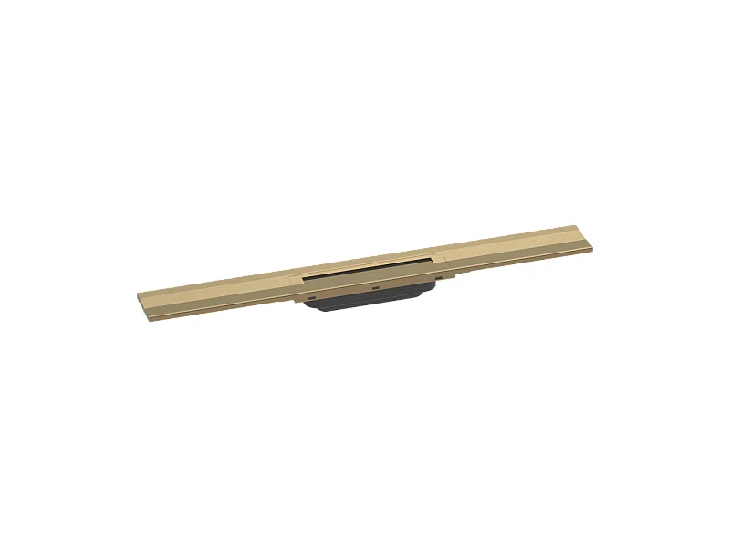 Caniveau de douche découpable 70 cm HANSGROHE RainDrain Flex montage mural bronze brossé